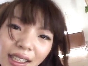 Saki Ogasawara sucks woodies and is fucked in double te