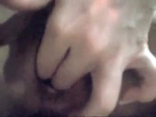 Sexy brunettes self tapes her erotic solo