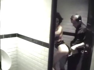 Couple Gets Busted Fucking In The Toilet Of A Restaurant And The Waitress Kicks Them Out !!!