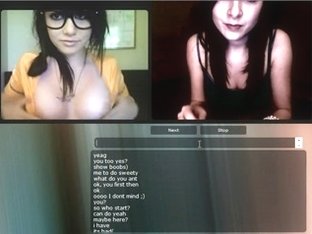 Hot Cyber Sex With A Nerdy Gal