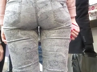 Tight Ass In Grey Pants