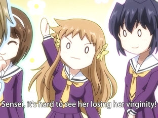 Virgin Schoolgirl Fucked By Teacher At School - Hentai Anime