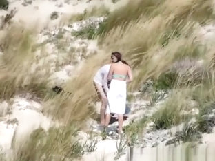 Couple Caught Fucking In The Beach Dunes