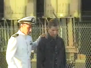 Crazy male in hottest uniform gay xxx clip