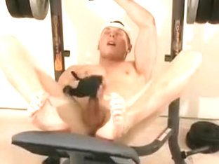 Horny male in hottest handjob, twinks gay sex video