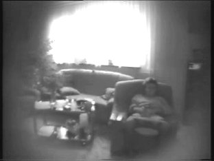 Spycam caught my mother masturbating in living room