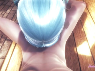 Genshin Impact Hentai - Pov Eula Handjob, Blowjob And Cowgirl