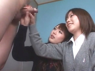 Fabulous Japanese Model Rui Yazawa, Ruka Namiki, Anju Himeno In Incredible Threesomes, Cumshots Ja.