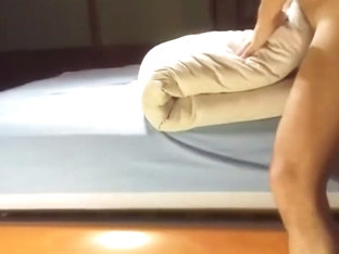 Daddy pillow humping longer and cum