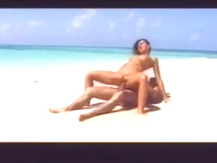 Hot Brunette Beach Sex