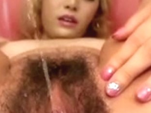 Blonde Asian Teen With Hairy Pussy Bvr