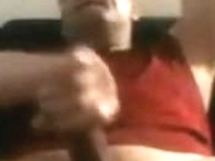 Masturbation with jizz flow