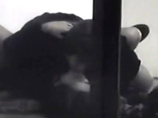 Young Asian couple caught on the hidden cam while they had sex
