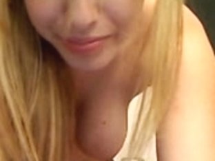 Sexy Blonde Girl Webcam Sex Show