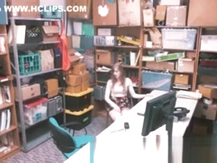 Thieving teen facialized