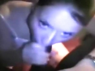 Juvenile dark brown sucks dong, and tastes recent cum.