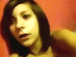 Busty Girl Gets Naked On Her Bed, Masturbates And Squirts.