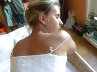 Obedient Cock Loving Blonde Housewife Gives Me Head And Bends Over