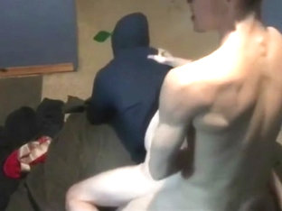 Geeky well hung top barebacks hot bottom.