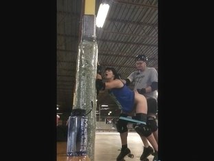 Indoor Rollerskating Track Sextape