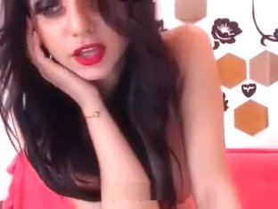 Brunette with big tits