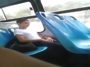 bus masturbation