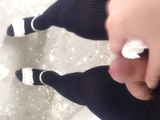 SHEMALE MASTURBATING IN PUBLIC