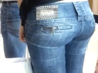 Sexy Butt In Tight Jeans