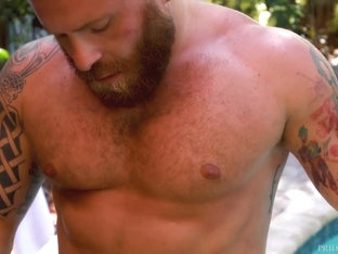 Latino Carlos Cruz & Riley Mitchel Bareback Kissing