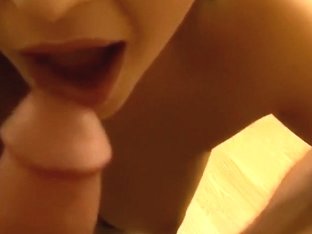 Sexy cutie gives great head