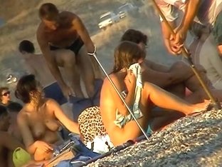 Ladies On The Nudist Beach Exposed To The Hidden Cam
