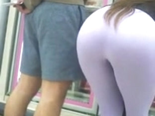 Awesome  College Girl Leggings Vpl