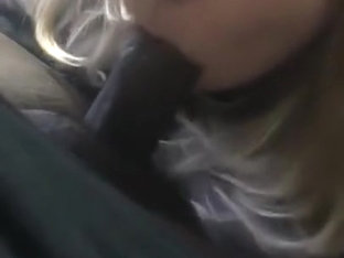 White girl sucking on bbc