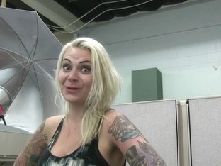 Blondes Bts! Burningangel Video