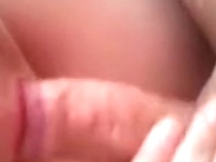 Me giving my spouse a blow after that guy just fisted me and made me gush