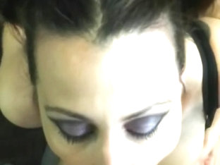 sultry sub sam being a good wife with facial