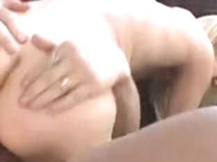 Slim blond legal age teenager sucks penis and takes unfathomable anal drilling on floor