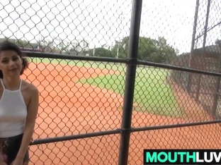 Tonsil twist for hairy Penelope Reed