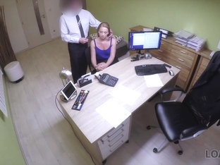 Loan4k. Upset Girl Pays With Sex To Become Successful Businesswoman