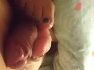 Wife Footjob