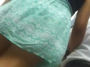 Upskirt Aqua Sexy Panty