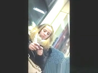 Perverted Czech Flashes In Train