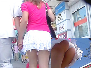 Marvelous Girlfriend Upskirt Clip