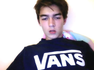 Exotic male in crazy handjob, solo male gay sex scene