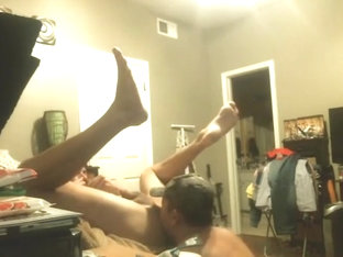 MAKING HIM CUM BY EATIN HIS MAN'S PUSSY FOR AN HOUR :)