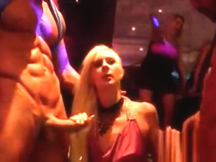 Hot Girls Watche Their Friend Engulf Dong At A Party