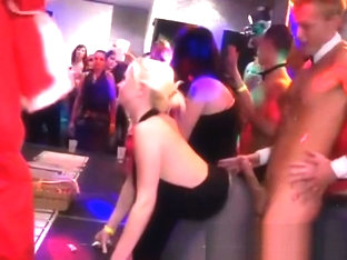 Dirty real cfnm party sluts