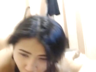 Horny Asian College Girl Gives The Hottest POV Blowjob Ever