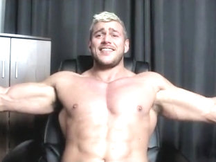 Using Pre-cum As Lube During A Jerk Session Berfore Work