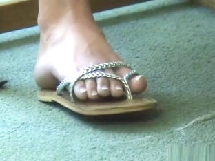 Candid Shoeplay (Cornered And Caught)